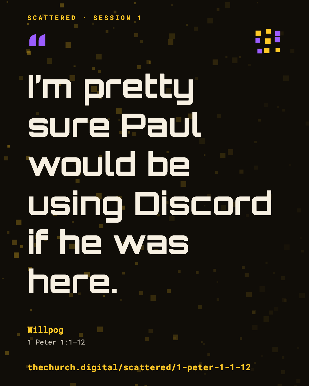 "I'm pretty sure Paul would be using Discord if he was here." (Willpog)